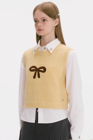 Cherry Bow Vest