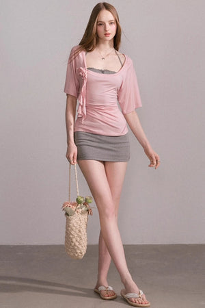 Chic Camisole & Skirt Set-Up