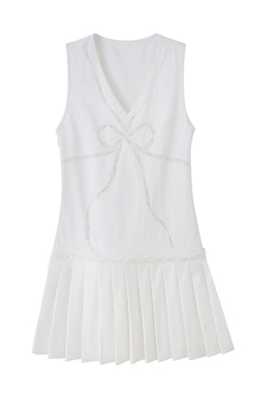 Chic Lace Knit Dress