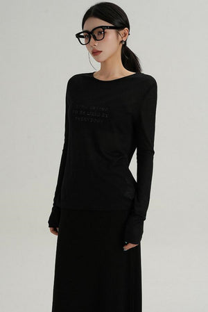 Chic Thin Long Sleeve Inner Tee