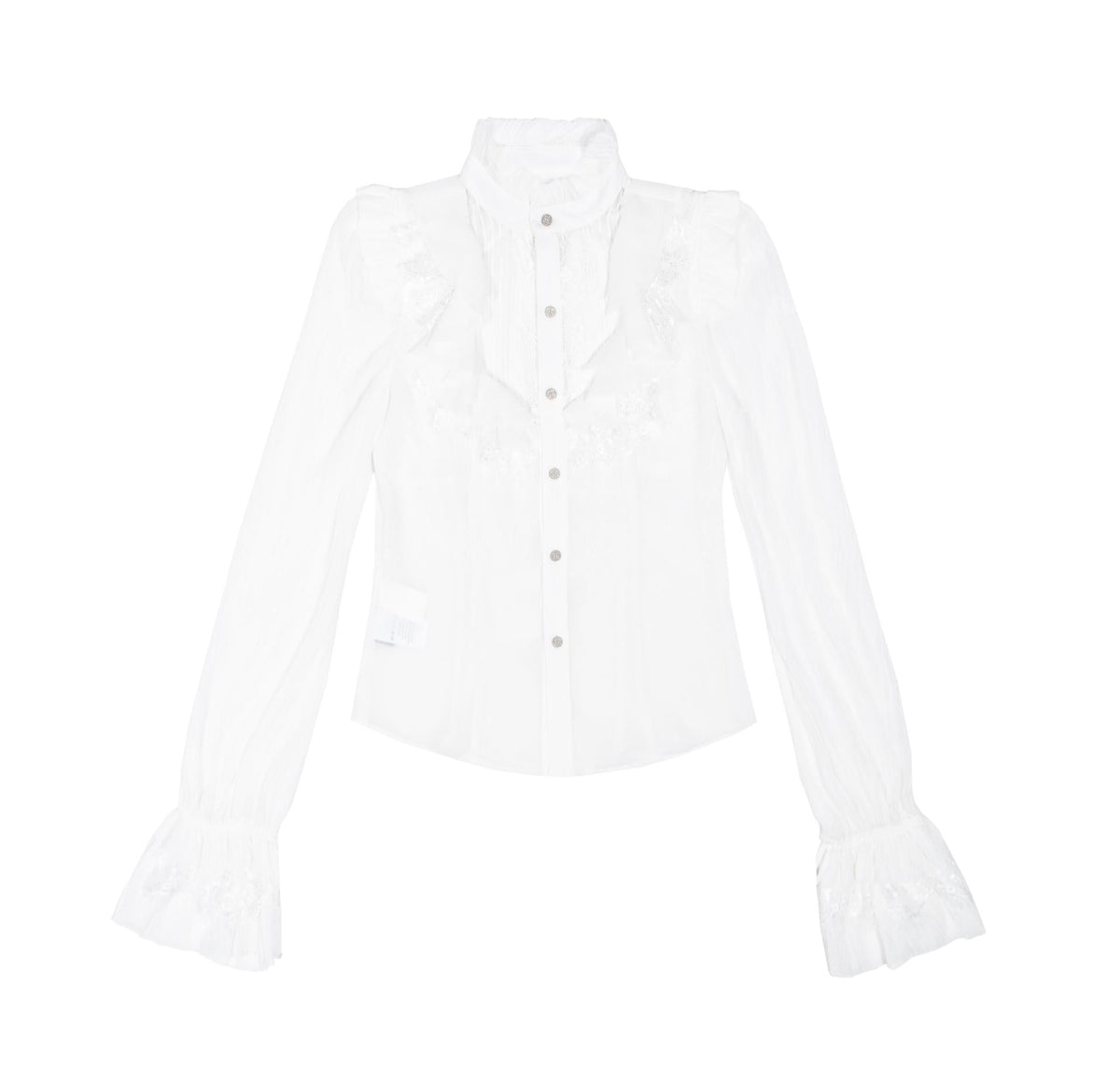 Chiffon Court Tunic Shirt
