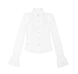 Chiffon Court Tunic Shirt