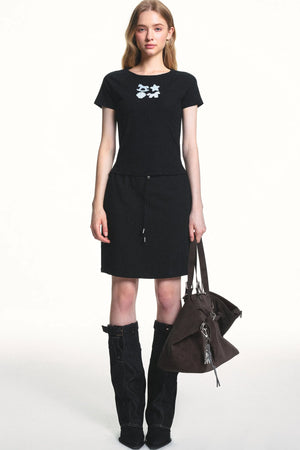 Childlike Applique Lyocell Top