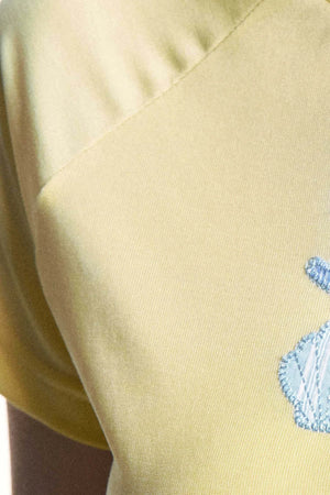 Childlike Applique Lyocell Top
