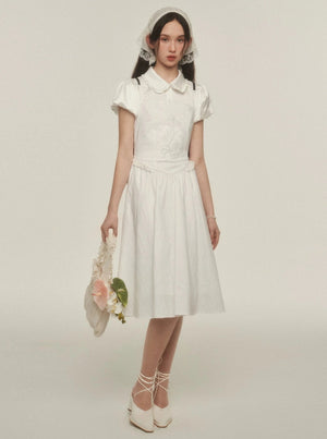 Chime Embroidered Slip Dress