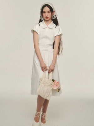 Chime Embroidered Slip Dress