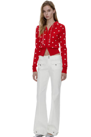 Christmas Berry Hooded Top