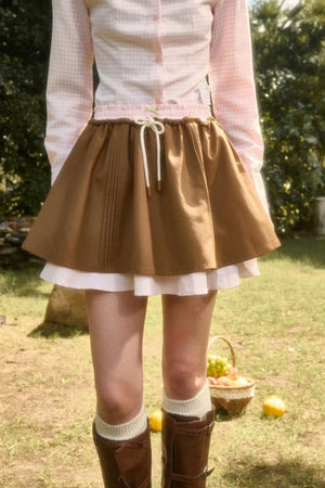 Classic Check Short Skirt