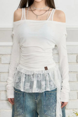 Classic Collar Long Sleeve Top