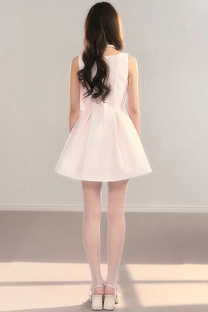 Classic French Waist-Cinching Dress