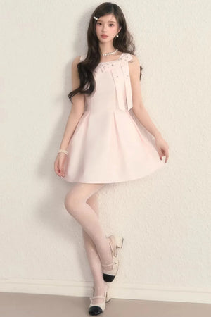 Classic French Waist-Cinching Dress