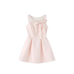 Classic French Waist-Cinching Dress