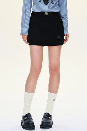 Classic High-Rise Mini Skirt