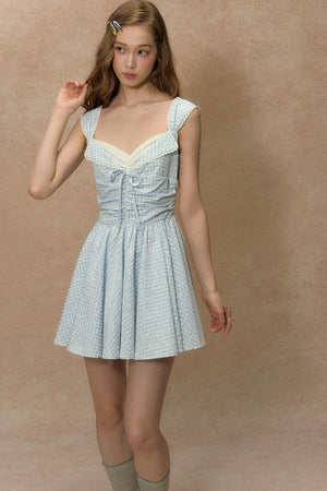 Clear Sky Lace Dress