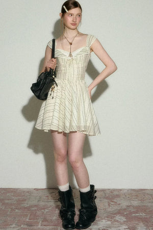 Clear Sky Lace Dress