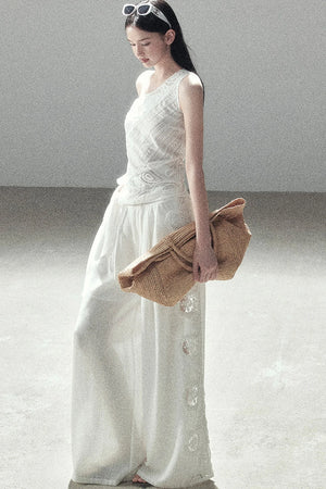 Clear Sky Sleeveless Top Set-Up