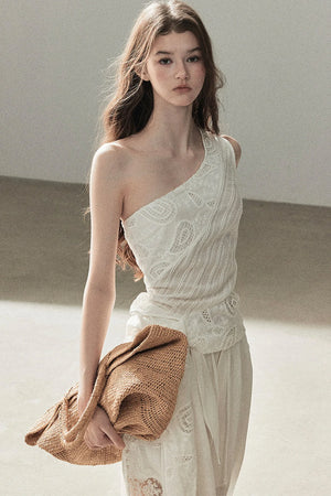 Clear Sky Sleeveless Top Set-Up