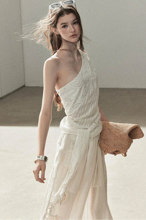 Clear Sky Sleeveless Top Set-Up