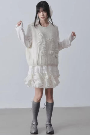 Cloud Diary Wool Vest