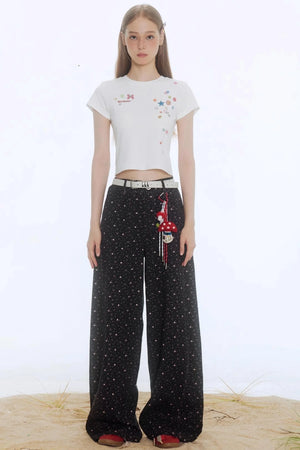 Cloud Fudge Floral Pants