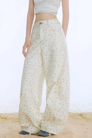 Cloud Fudge Floral Pants