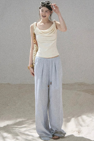 Cloud-Kissed Off-Shoulder Top