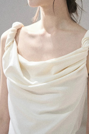 Cloud-Kissed Off-Shoulder Top
