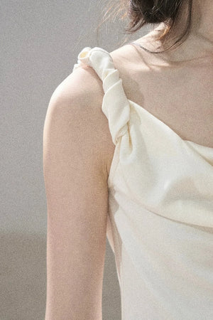 Cloud-Kissed Off-Shoulder Top
