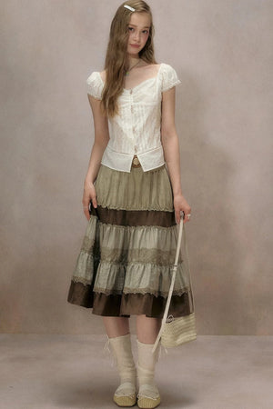 Cloud Starlight Lace Blouse