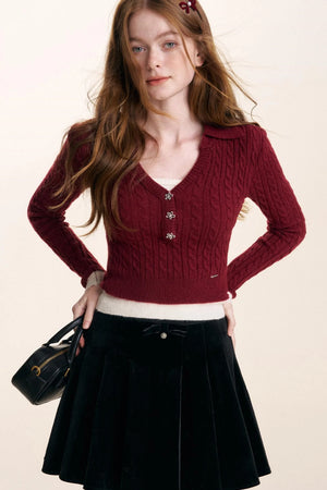 Cloud V-Neck Knit