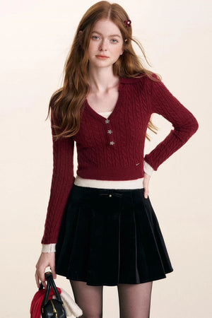 Cloud V-Neck Knit