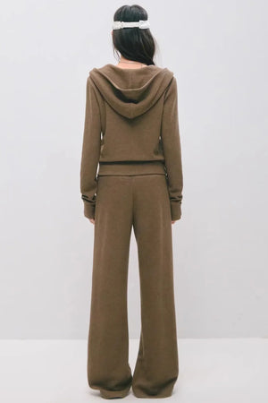 Cloud-Velvet Hooded Sweatshirt Set-Up
