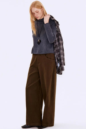 Coarse Twill Brushed Pants