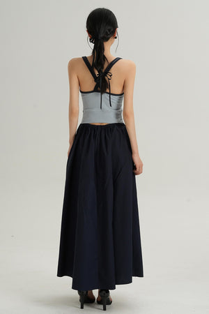 Color Block Camisole Dress