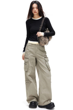 Color-Block Rhinestone Slimming Top
