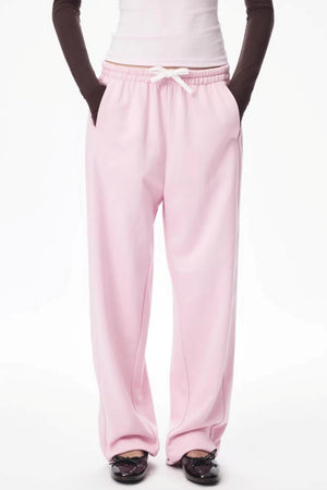 Color-Blocked Carrot Pants
