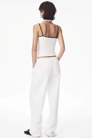 Color-Blocked Carrot Pants