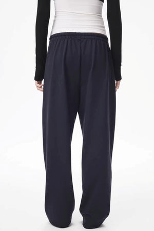 Color-Blocked Carrot Pants