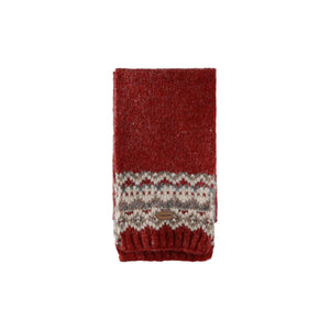 Color-Blocked Jacquard Knitted Scarf