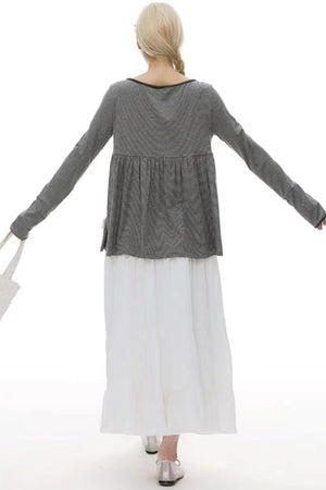 Color-Blocked Knit Sweater