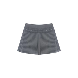 Color-Blocked Ruffled Pleated Set-Up