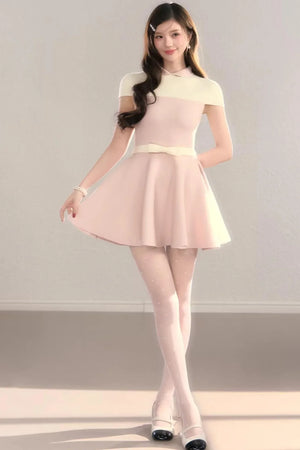 Color-Blocking Spring Dress