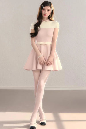 Color-Blocking Spring Dress