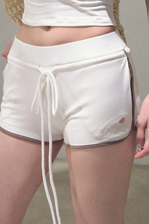 Colorblock Lace-Up Top Set-Up