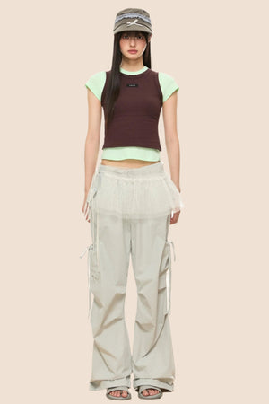 Colorblock T-Shirt Set