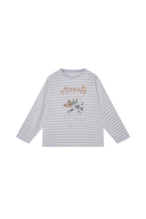 Colorful Striped Long Sleeve T-Shirt