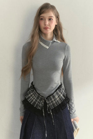 Comfortable Base Long-Sleeved Top