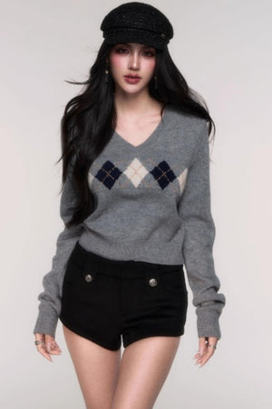 Comfortable Wool A-Line Shorts