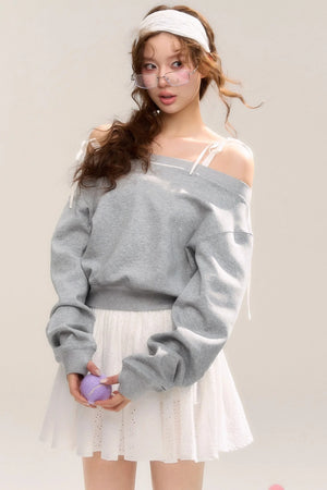 Confession of Clouds Patchwork Slip Dress