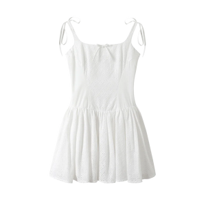 Confession of Clouds Patchwork Slip Dress